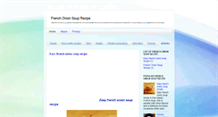 Desktop Screenshot of frenchonionsouprecipe.korocook.com