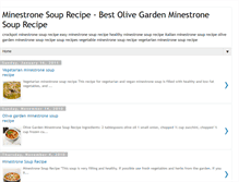 Tablet Screenshot of minestronesouprecipe.korocook.com